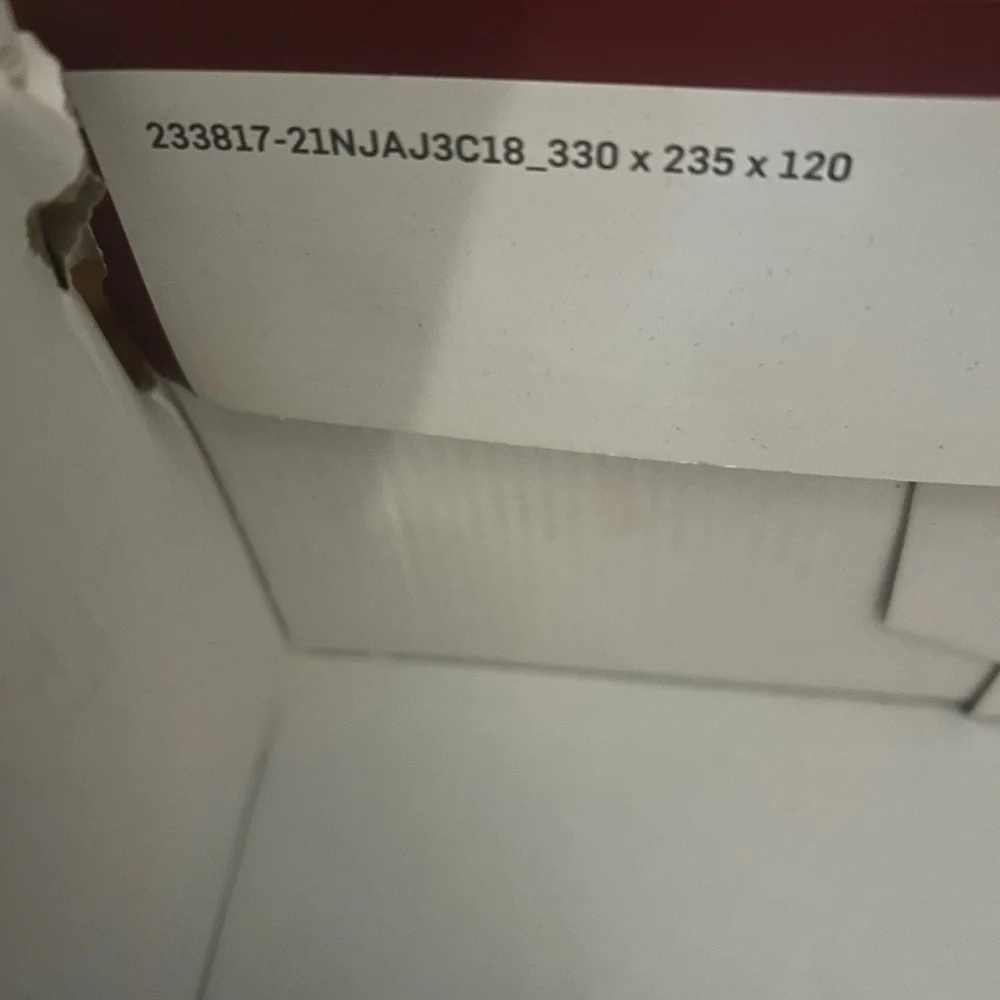 Jordan Retro 3 Empty Box